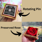 To My Daughter Rotating Rose Box Necklace Gift - SS#29