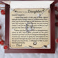 Forever Love Necklace - Letter to Daughter