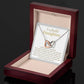 Sentimental Gift for Daughter - Interlocking hearts necklace - 02