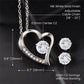 To my Beautiful Wife - Heart Necklace